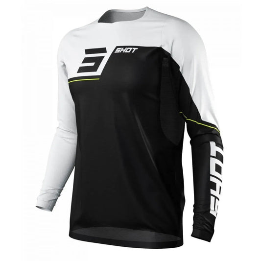 Shot Rogue Revolt BMX Race/MTB/Downhill Jersey - White