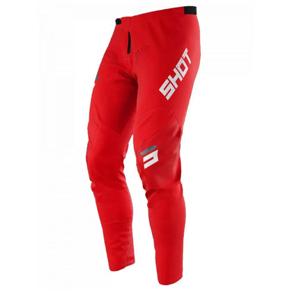 Shot Rogue Revolt BMX Race/MTB/Downhill Pants - Red