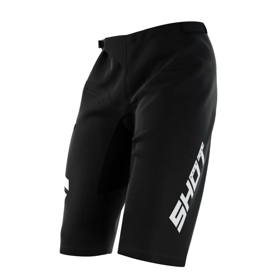 Shot Rogue Revolt BMX Race/MTB/Downhill Shorts - Black