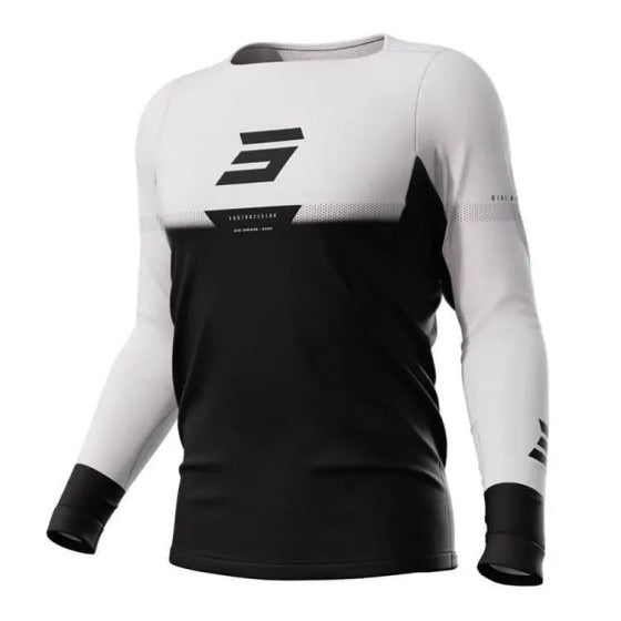Shot Rogue Stok BMX Race/MTB/Downhill Jersey - White