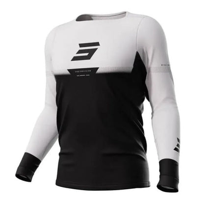 Shot Rogue Stok BMX Race/MTB/Downhill Jersey - White