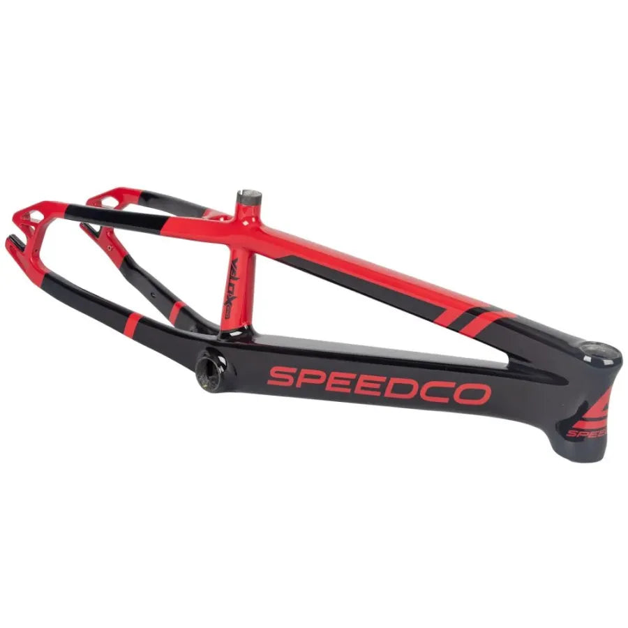 SpeedCo Velox Evo Carbon BMX Race Frame - Gloss Red
