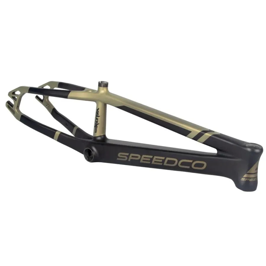 SpeedCo Velox Evo Carbon BMX Race Frame - Matte Gold