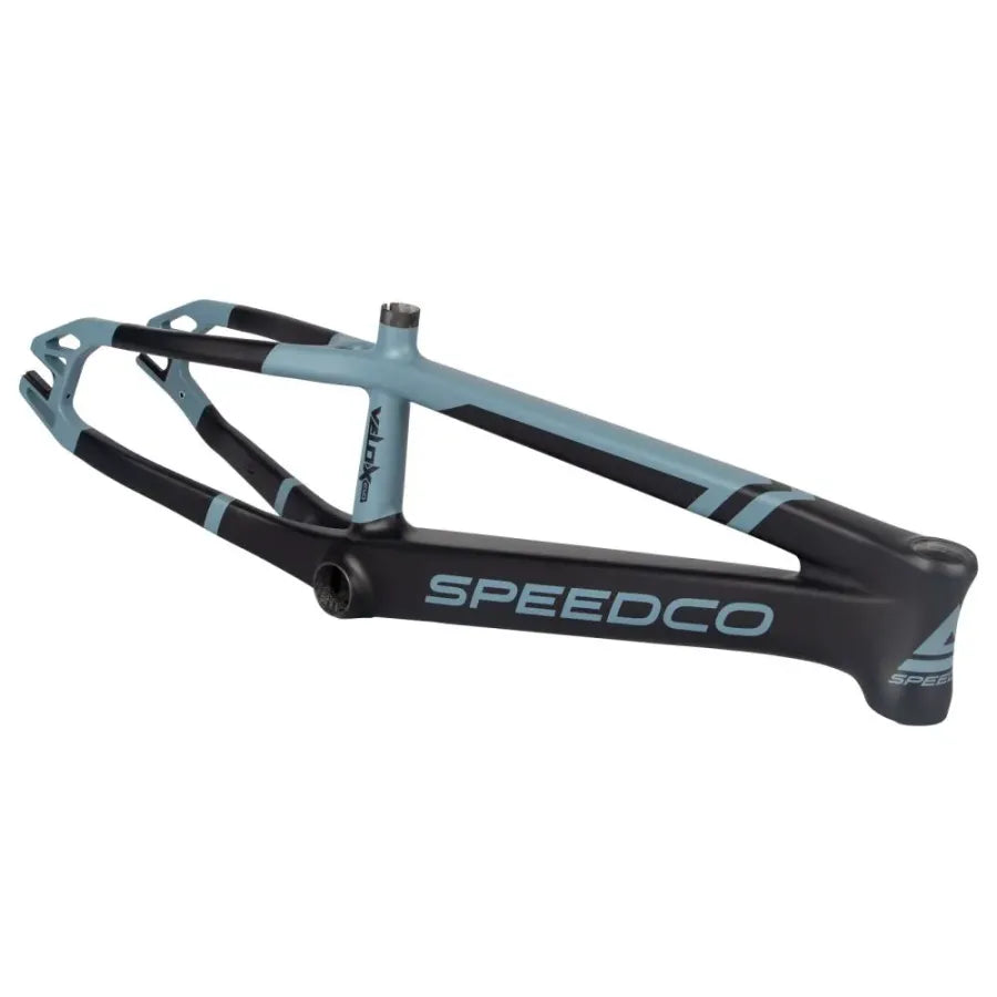 SpeedCo Velox Evo Carbon BMX Race Frame - Matte Blue