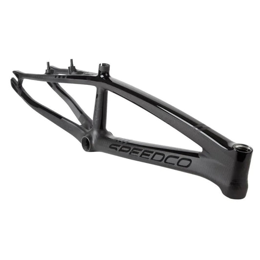 SpeedCo Velox V3 Carbon BMX Race Frame Stealth - Black