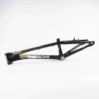 Stay Strong For Life V4 2023 Disc BMX Race Frame - Black
