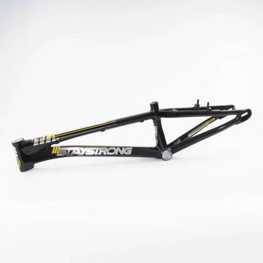 Stay Strong For Life V4 2023 Disc BMX Race Frame - Black