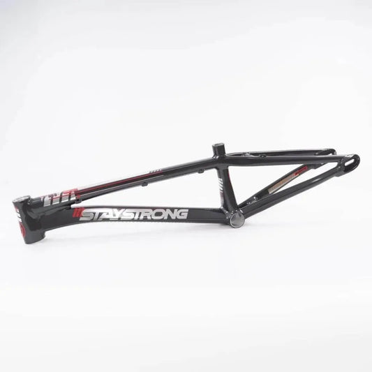 Stay Strong For Life V4 2023 Disc BMX Race Frame - Grey