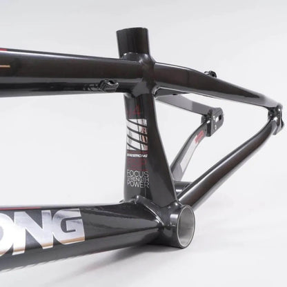 Stay Strong For Life V4 2023 Disc BMX Race Frame - Grey