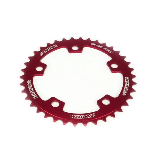 Stay Strong AXION 6061 Alloy 5 Hole BMX Race Chainring - Red