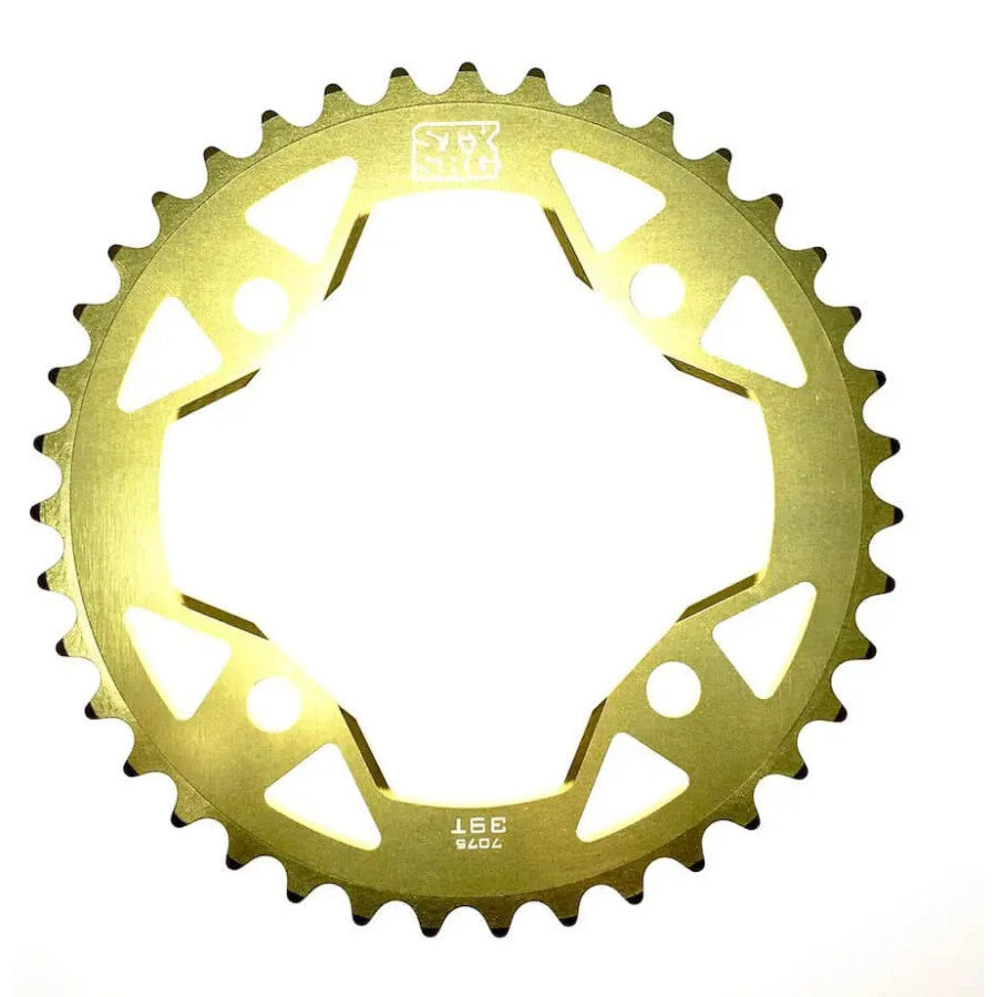 Stay Strong 7075 Alloy 4 Hole BMX Race Chainring - Gold