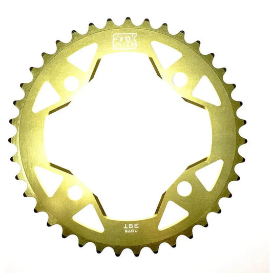 Stay Strong 7075 Alloy 4 Hole BMX Race Chainring - Gold