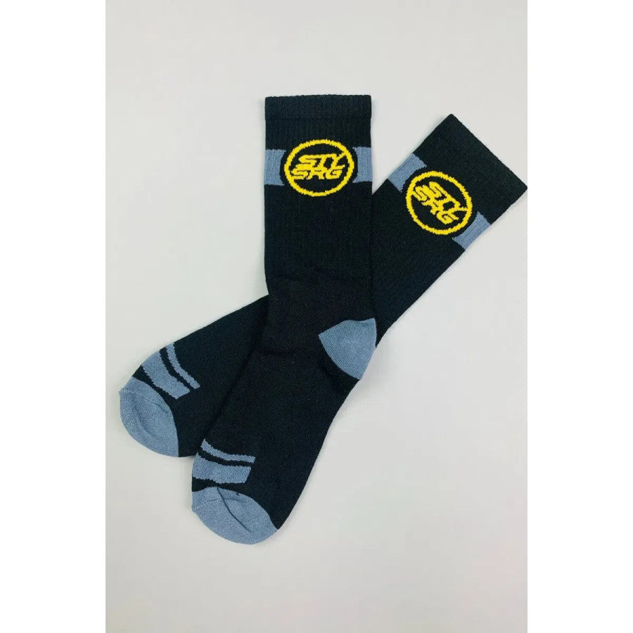Stay Strong Icon BMX Race/MTB/Downhill Socks - Black