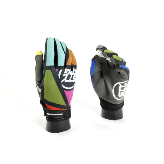 Stay Strong Mondrian BMX Race/MTB/Downhill Gloves - Multi