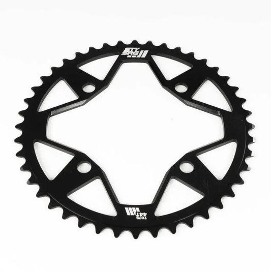 Stay Strong Motion 7075 Alloy 4 Hole BMX Race Chainring - Black