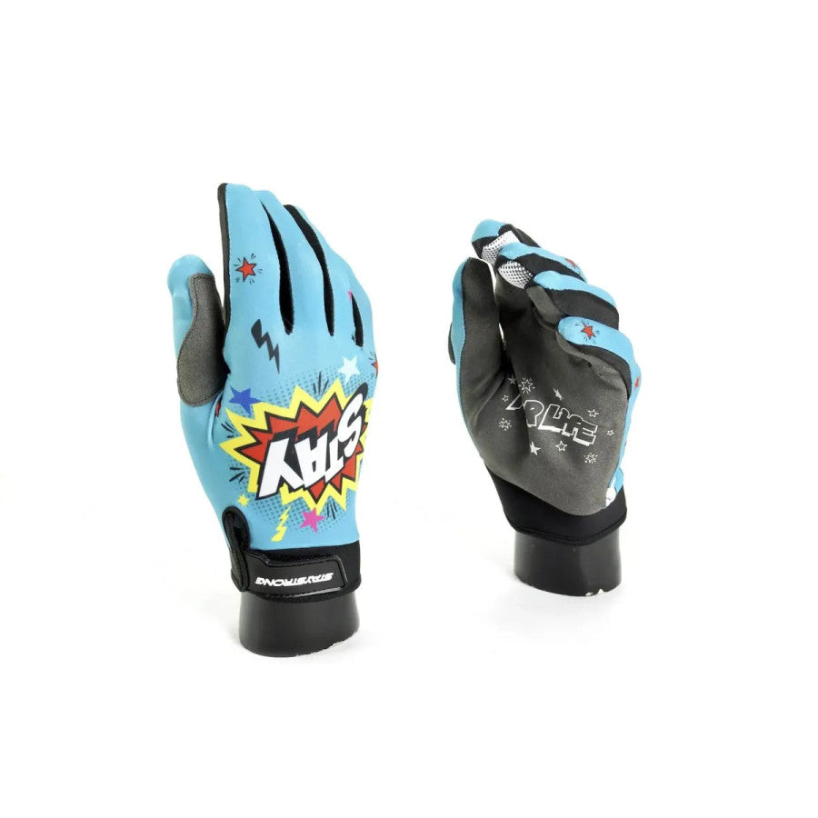 Stay Strong POW BMX Race/MTB/Downhill Gloves - Teal