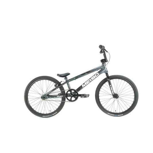 Meybo TLNT 2024 BMX Race Bike - Grey/White/Turquoise
