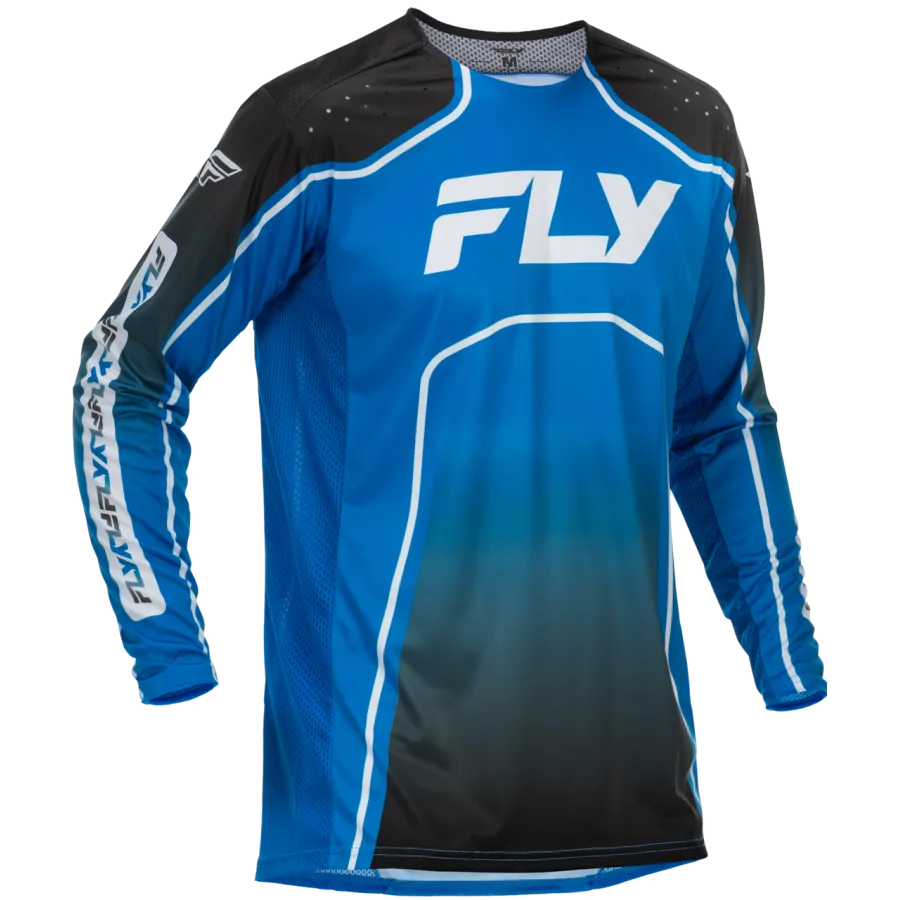 Fly Racing Rayce 2026 BMX Race/MTB/Downhill Jersey - Blue/Black/White