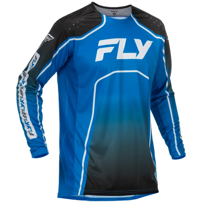 Fly Racing Rayce 2026 BMX Race/MTB/Downhill Jersey - Blue/Black/White