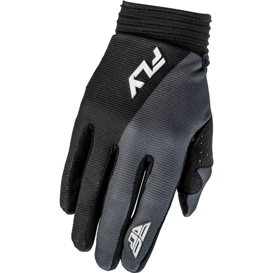 Fly Racing F-16 2026 BMX Race/MTB/Downhill Gloves - Grey/Black/White