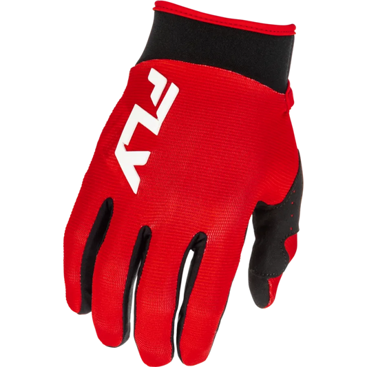 Fly Racing F-16 2026 BMX Race/MTB/Downhill Gloves - Red/Black/White