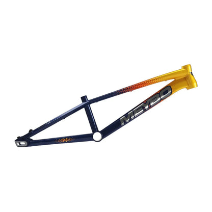 Meybo Holeshot 2026 BMX Race Frame - Navy/Yellow
