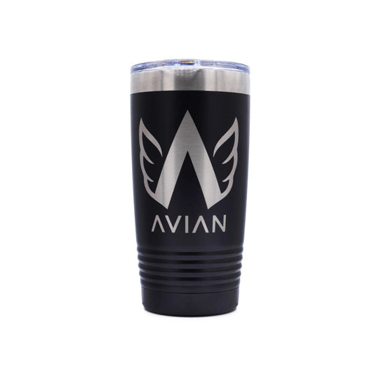 Avian Insulated Thermos Mug - 600ML - Black