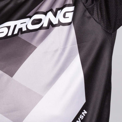 Stay Strong Chevron BMX Race/MTB/Downhill Jersey - Black