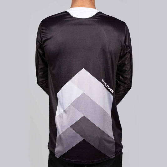 Stay Strong Chevron BMX Race/MTB/Downhill Jersey - Black