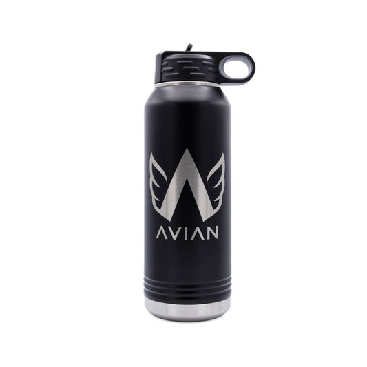 Avian Water Bottle - 1L - Black