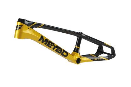Meybo HSX 2025 Carbon BMX Race Frame - Black/Gold