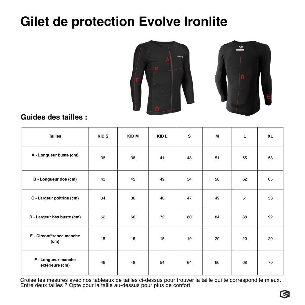 Evolve ironlite Body Protector