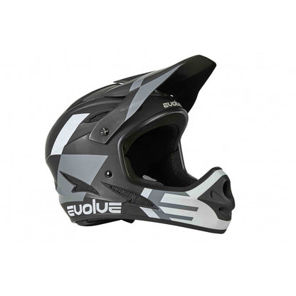 Evolve Storm BMX Race/MTB/Downhill Helmet - Matte Black