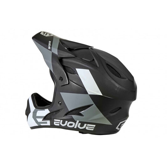 Evolve Storm BMX Race/MTB/Downhill Helmet - Matte Black