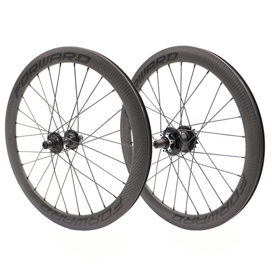 PRIDE GRAVITY EXP AERO UD GLOSS WHEELSET - BLACK HUBS