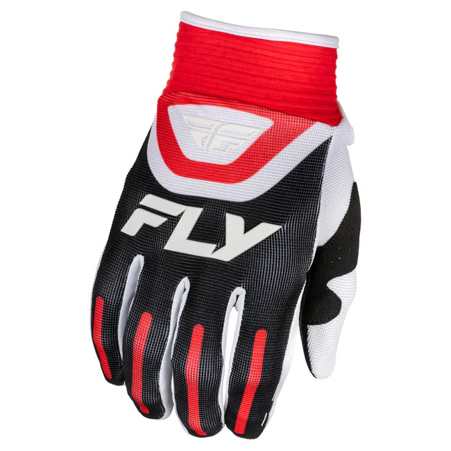 Fly Racing F-16 2025 BMX Race/MTB/Downhill Gloves - Black/Red/White