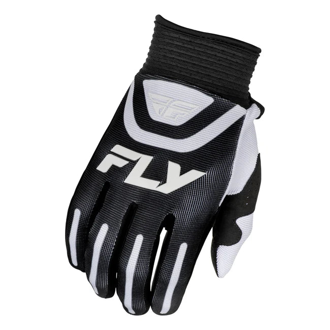 Fly Racing F-16 2025 BMX Race/MTB/Downhill Gloves - Black/White