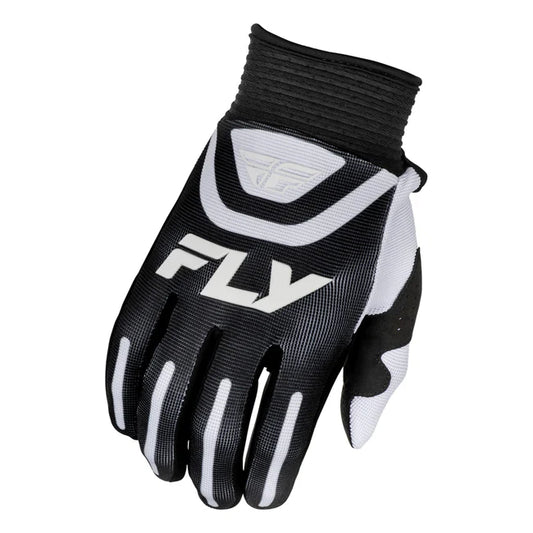 Fly Racing F-16 2025 BMX Race/MTB/Downhill Gloves - Black/White