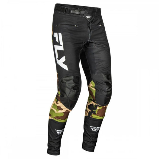 Fly Racing Rayce 2025 BMX Race/MTB/Downhill Pants - Black/Camo