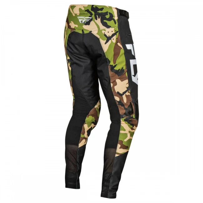 Fly Racing Rayce 2025 BMX Race/MTB/Downhill Pants - Black/Camo