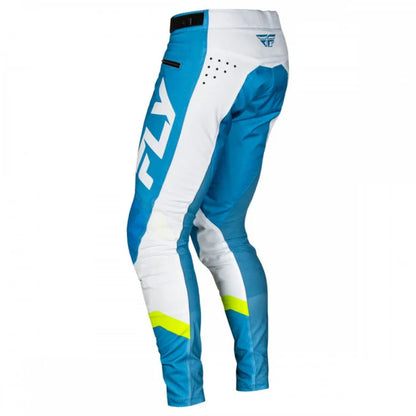 Fly Racing Rayce 2025 BMX Race/MTB/Downhill Pants - Blue/White/Lime Green