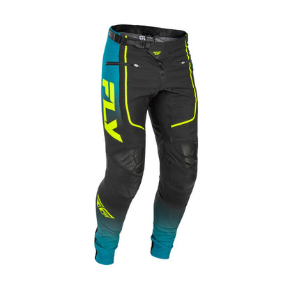 Fly Racing Rayce 2026 BMX Race/MTB/Downhill Pants - Teal/Black/Lime