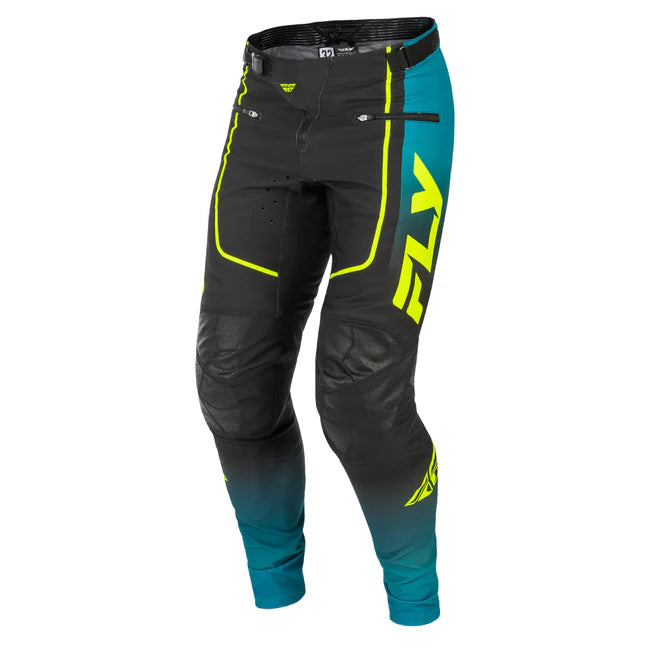 Fly Racing Rayce 2026 BMX Race/MTB/Downhill Pants - Teal/Black/Lime