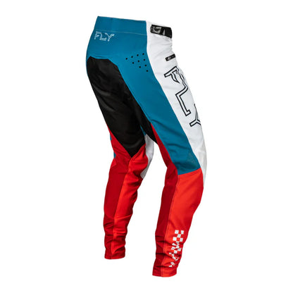 Fly Racing Rayce 2025 BMX Race/MTB/Downhill Pants - Red/White/Blue