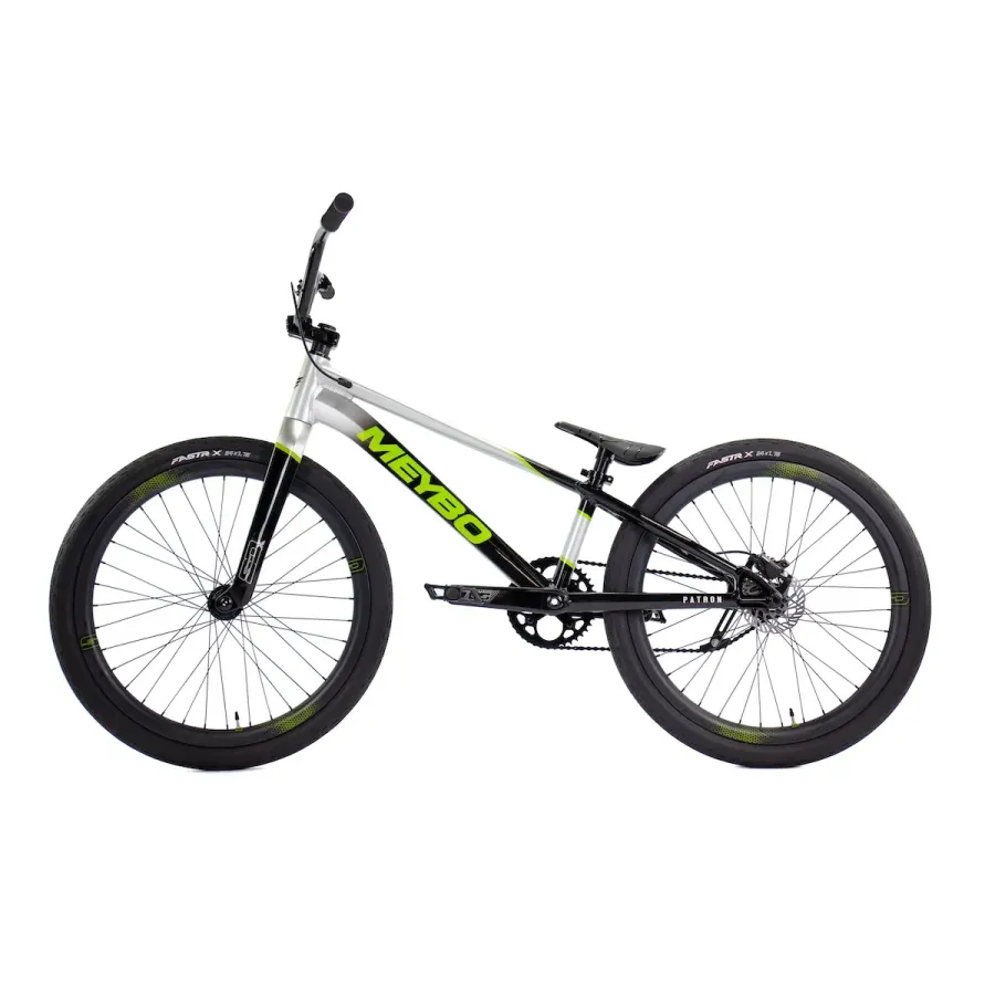 Meybo Patron 2026 BMX Race Bike- Black/Grey/Lime