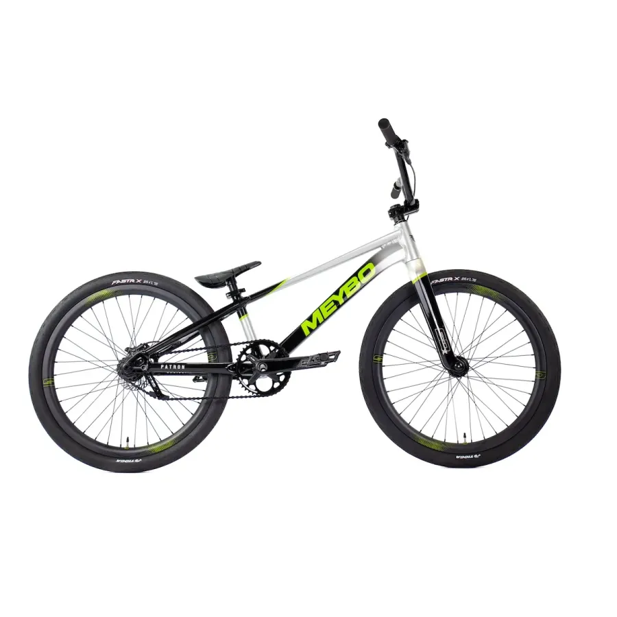 Meybo Patron 2026 BMX Race Bike- Black/Grey/Lime