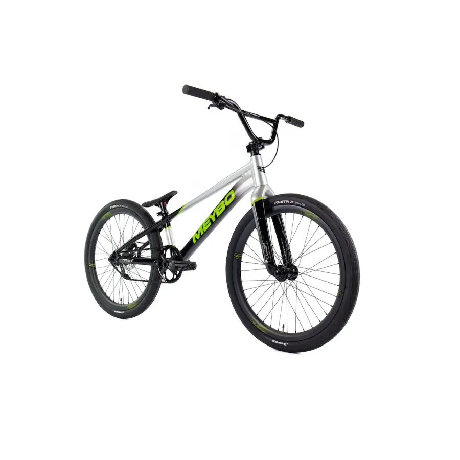 Meybo Patron 2026 BMX Race Bike- Black/Grey/Lime