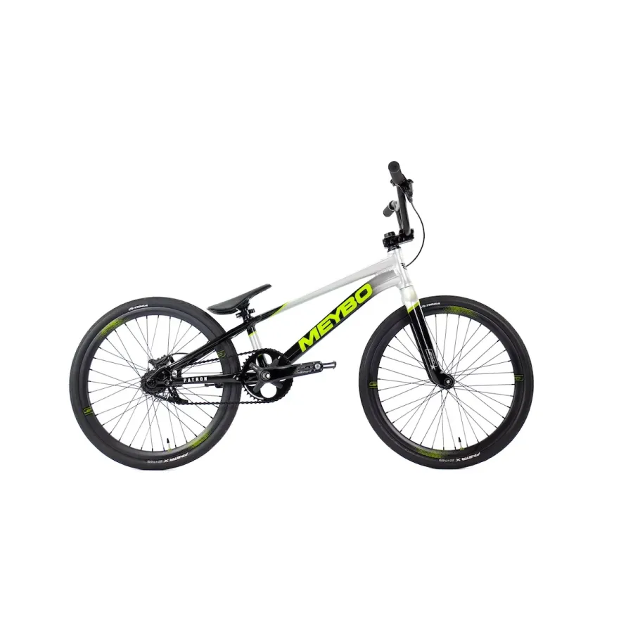 Meybo Patron 2026 BMX Race Bike- Black/Grey/Lime