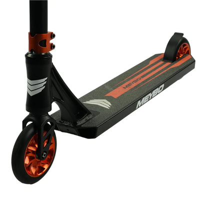 Meybo Rascal Stunt Scooter - Black/Orange/White