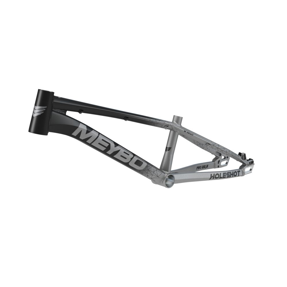 Meybo Holeshot Alloy 2024.5 BMX Race Frame - Matte Black/Grey